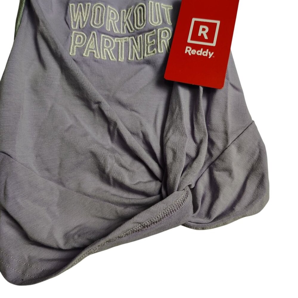 Reddy Dog Medium Lightweight Workout Partner Purple T-Shirt For Pets - Picture 4 of 6